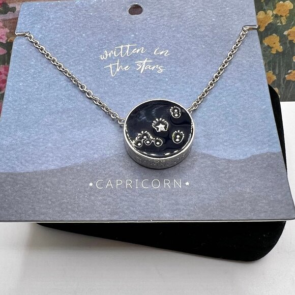 Elsie & Zoey Capricorn Zodiac Necklace - Picture 2 of 3